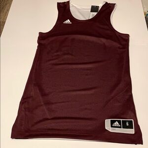 Adidas athletic unisex Jersey tank top